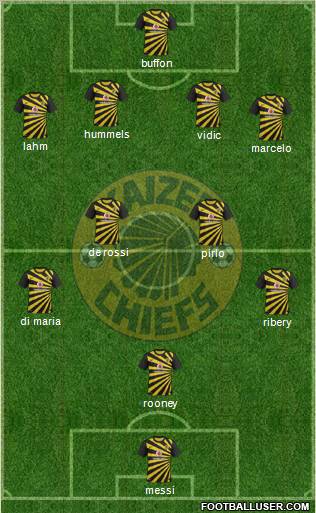 Kaizer Chiefs Formation 2012