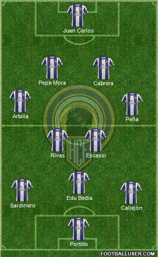 Hércules C.F., S.A.D. Formation 2012