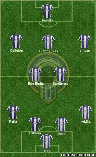 Hércules C.F., S.A.D. Formation 2012