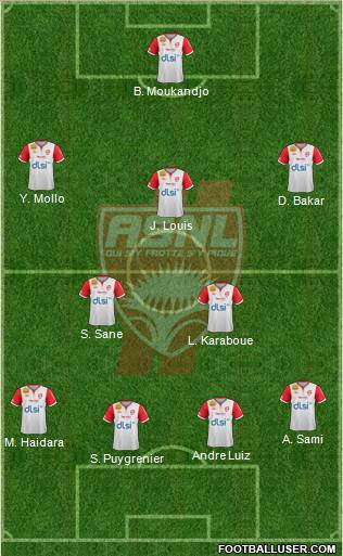 A.S. Nancy Lorraine Formation 2012