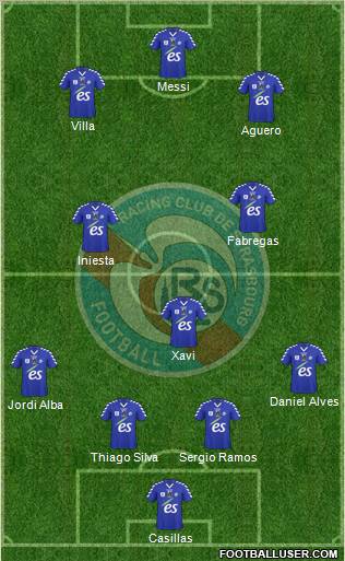 Racing Club de Strasbourg-Football Formation 2012