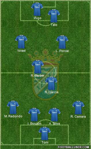 Xerez C.D., S.A.D. Formation 2012