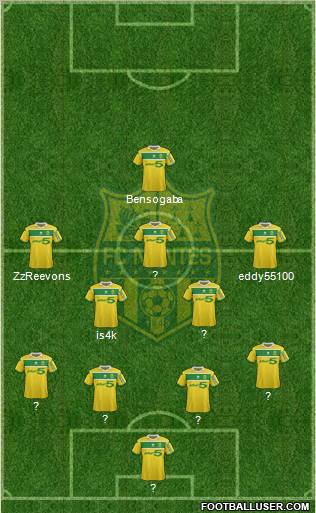 FC Nantes Formation 2012