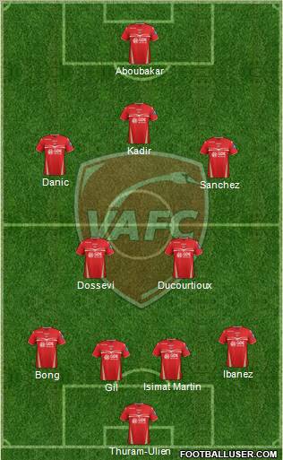 Valenciennes Football Club Formation 2012