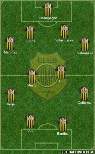 Olimpo de Bahía Blanca Formation 2012