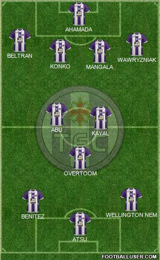 Toulouse Football Club Formation 2012