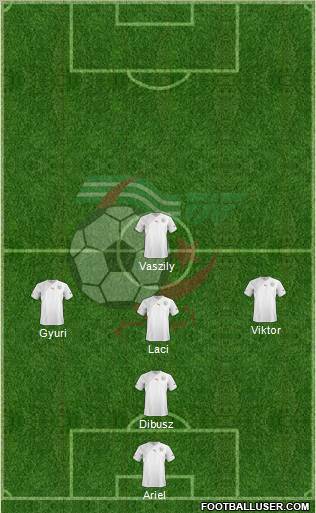 Algeria Formation 2012