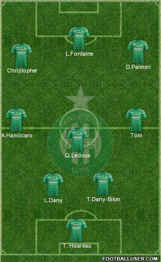 A.S. Saint-Etienne Formation 2012