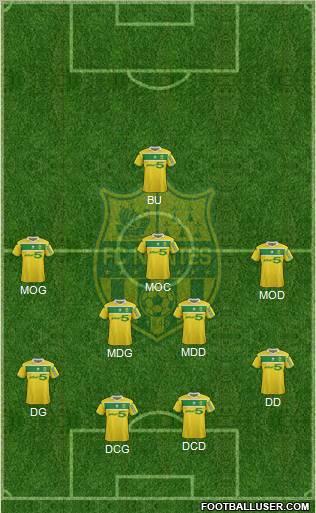 FC Nantes Formation 2012