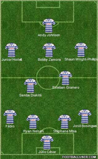 Queens Park Rangers Formation 2012