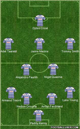 Queens Park Rangers Formation 2012