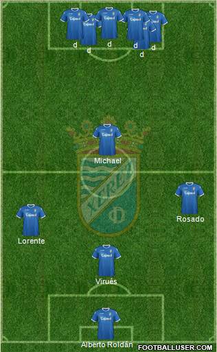 Xerez C.D., S.A.D. Formation 2012