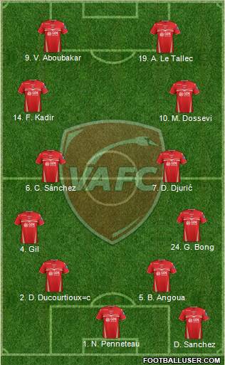 Valenciennes Football Club Formation 2012