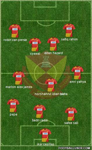 Selangor Formation 2012