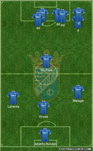 Xerez C.D., S.A.D. Formation 2012