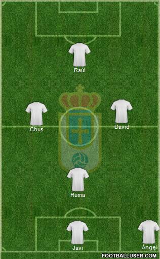 Real Oviedo S.A.D. Formation 2012