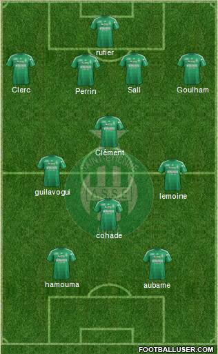 A.S. Saint-Etienne Formation 2012