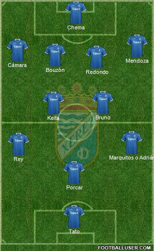 Xerez C.D., S.A.D. Formation 2012