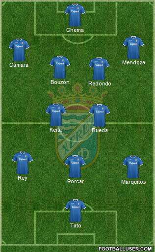 Xerez C.D., S.A.D. Formation 2012