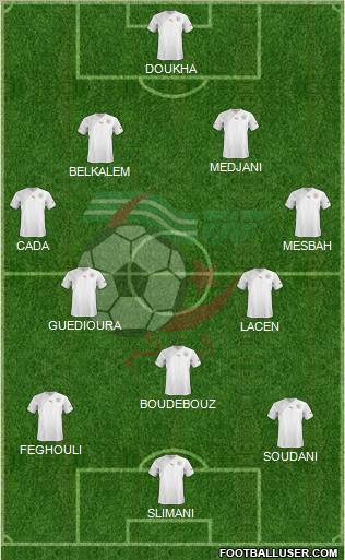 Algeria Formation 2012