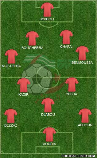 Algeria Formation 2012