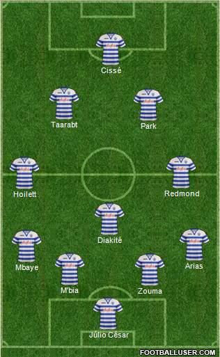 Queens Park Rangers Formation 2012