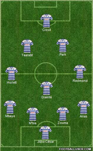 Queens Park Rangers Formation 2012