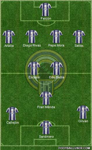 Hércules C.F., S.A.D. Formation 2012