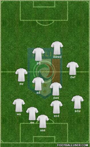 Italy Formation 2012