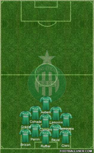 A.S. Saint-Etienne Formation 2012