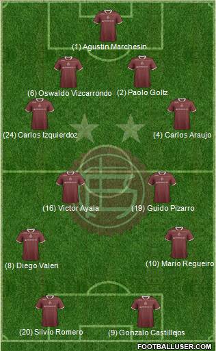 Lanús Formation 2012