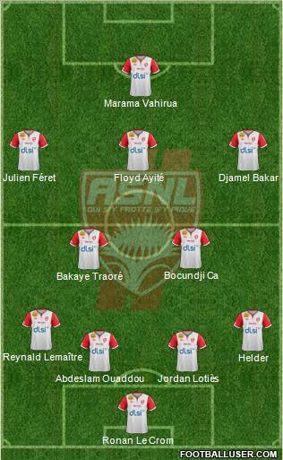 A.S. Nancy Lorraine Formation 2012