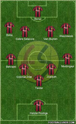 Eskisehirspor Formation 2012