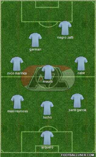 AZ Alkmaar Formation 2012