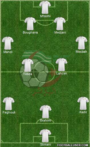 Algeria Formation 2012