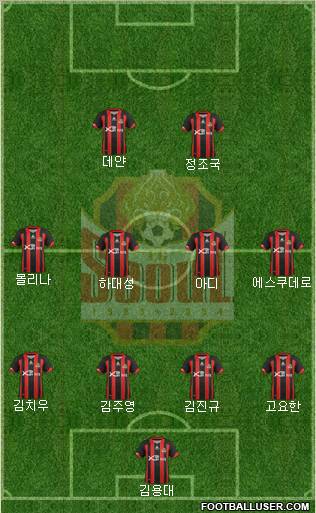 FC Seoul Formation 2012