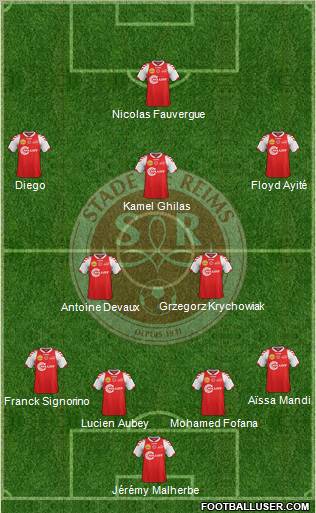 Stade de Reims Formation 2012