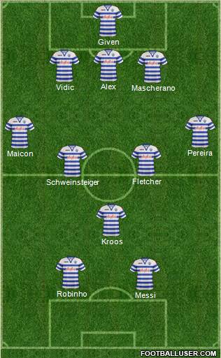 Queens Park Rangers Formation 2012