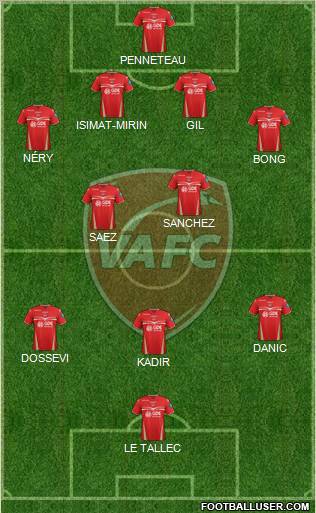 Valenciennes Football Club Formation 2012