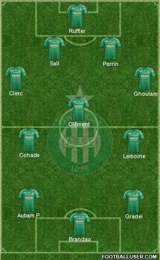 A.S. Saint-Etienne Formation 2012