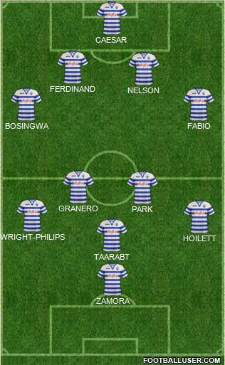 Queens Park Rangers Formation 2012