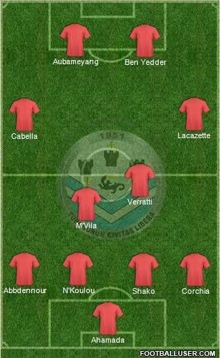 Tours Football Club Formation 2012