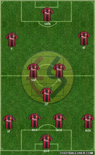 Eskisehirspor Formation 2012