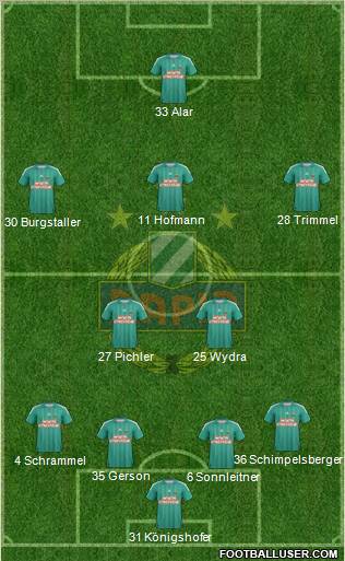 SK Rapid Wien Formation 2012