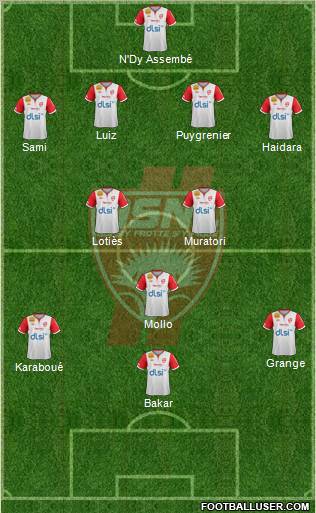 A.S. Nancy Lorraine Formation 2012