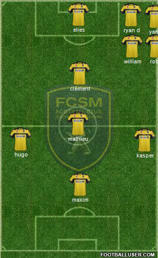 FC Sochaux-Montbéliard Formation 2012