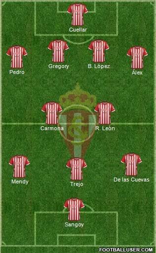 Real Sporting S.A.D. Formation 2012