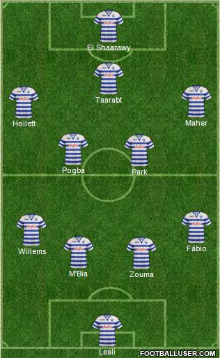 Queens Park Rangers Formation 2012