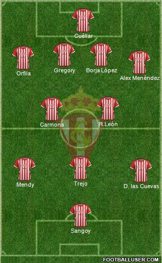 Real Sporting S.A.D. Formation 2012