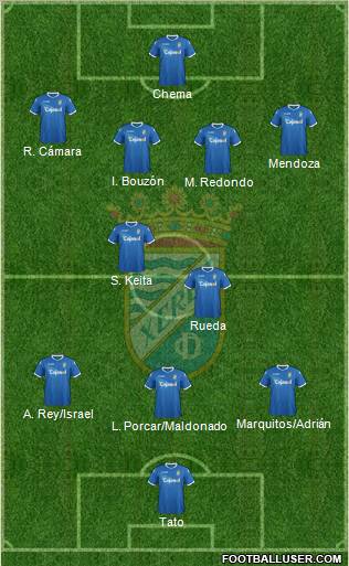 Xerez C.D., S.A.D. Formation 2012